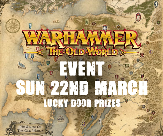 TCC: The Old World Circuit Event (Sunday 22nd March)