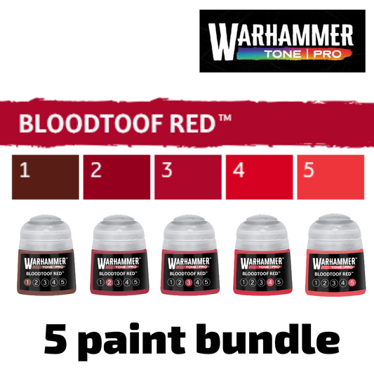 Tone Pro: Bloodtoof Red paint bundle