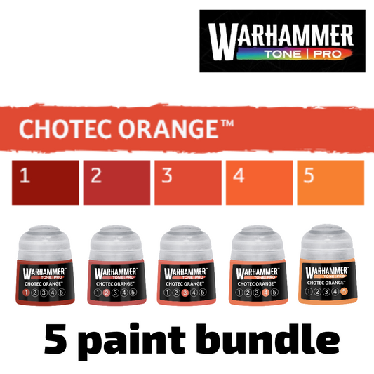 Tone Pro: Chotec Orange paint bundle
