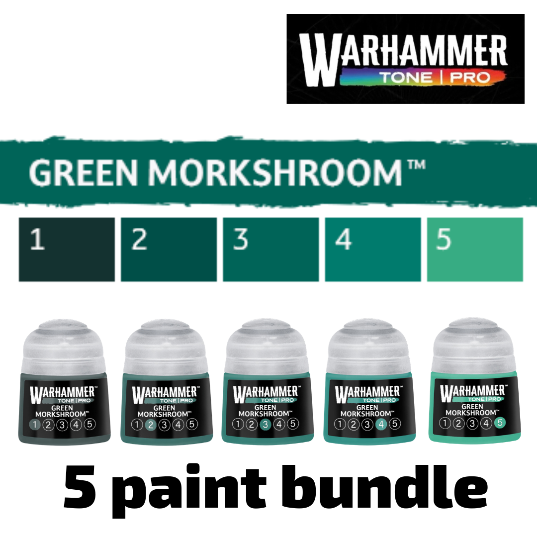 Tone Pro: Green Morkshroom paint bundle (Pre-Order 24/10/26)