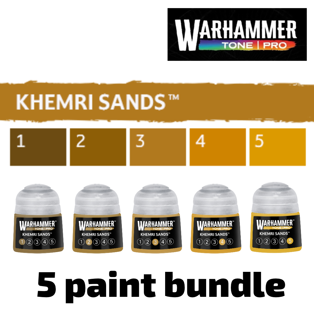 Tone Pro: Khemri Sands paint bundle (Pre-Order 24/10/26)