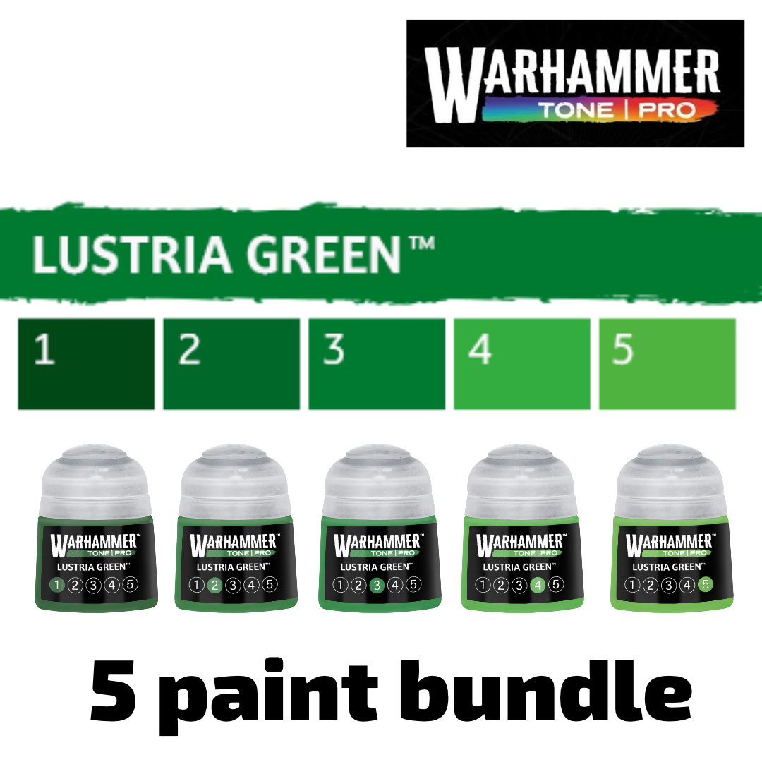 Tone Pro: Lustria Green paint bundle (Pre-Order 24/10/26)