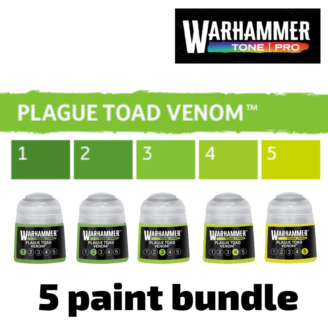 Tone Pro: Plague Toad Venom paint bundle (Pre-Order 24/10/26)