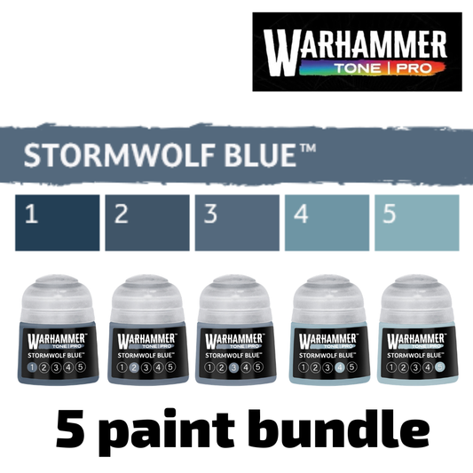 Tone Pro: Stormwolf Blue paint bundle