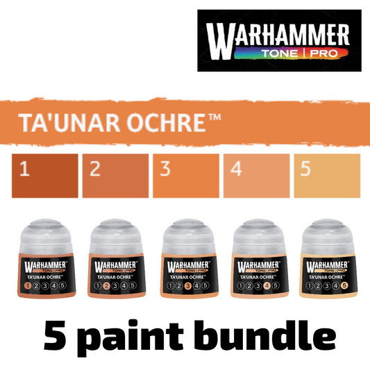 Tone Pro: Taunar Ochre paint bundle