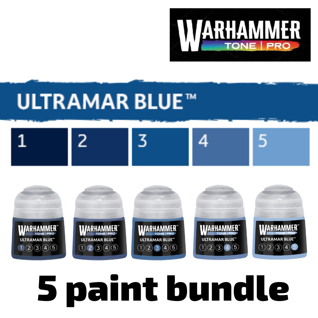 Tone Pro: Ultramar Blue paint bundle (Pre-Order 24/10/26)