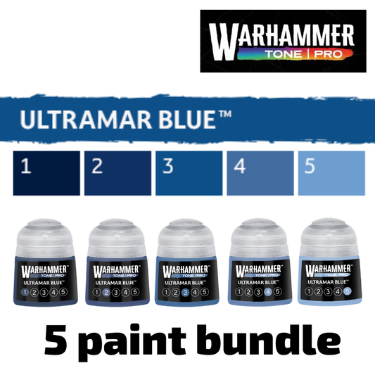 Tone Pro: Ultramar Blue paint bundle