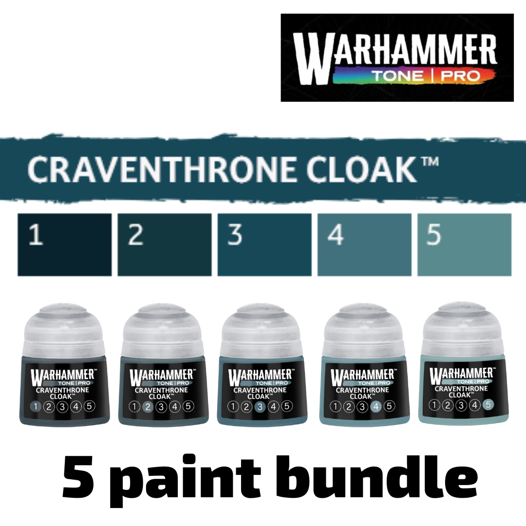 Tone Pro: Craventhrone Cloak paint bundle (Pre-Order 24/10/26)