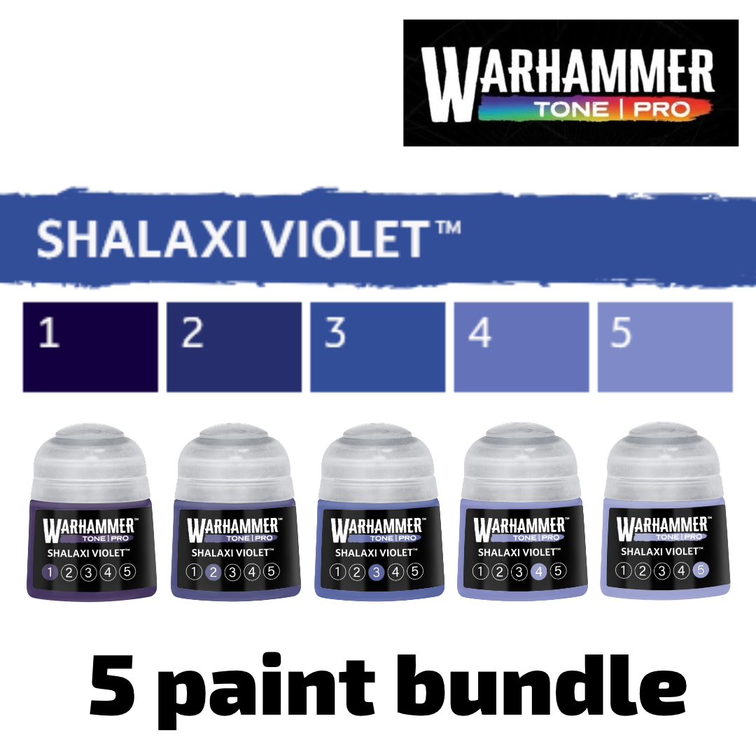Tone Pro: Shalaxi Violet paint bundle (Pre-Order 24/10/26)