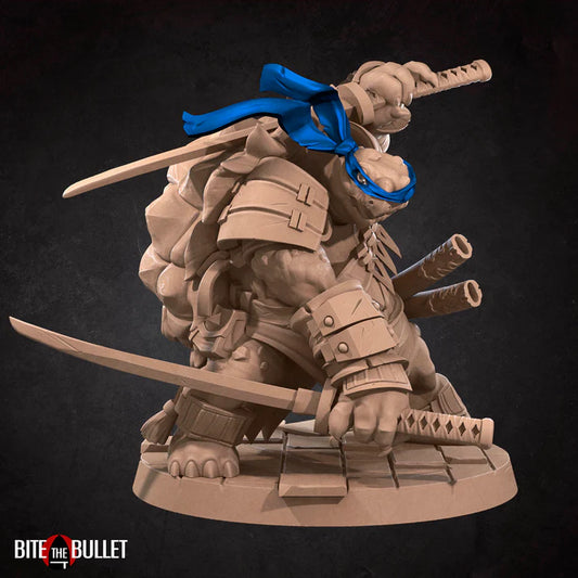Tortle Fighter Male (Leo) D&D Miniature