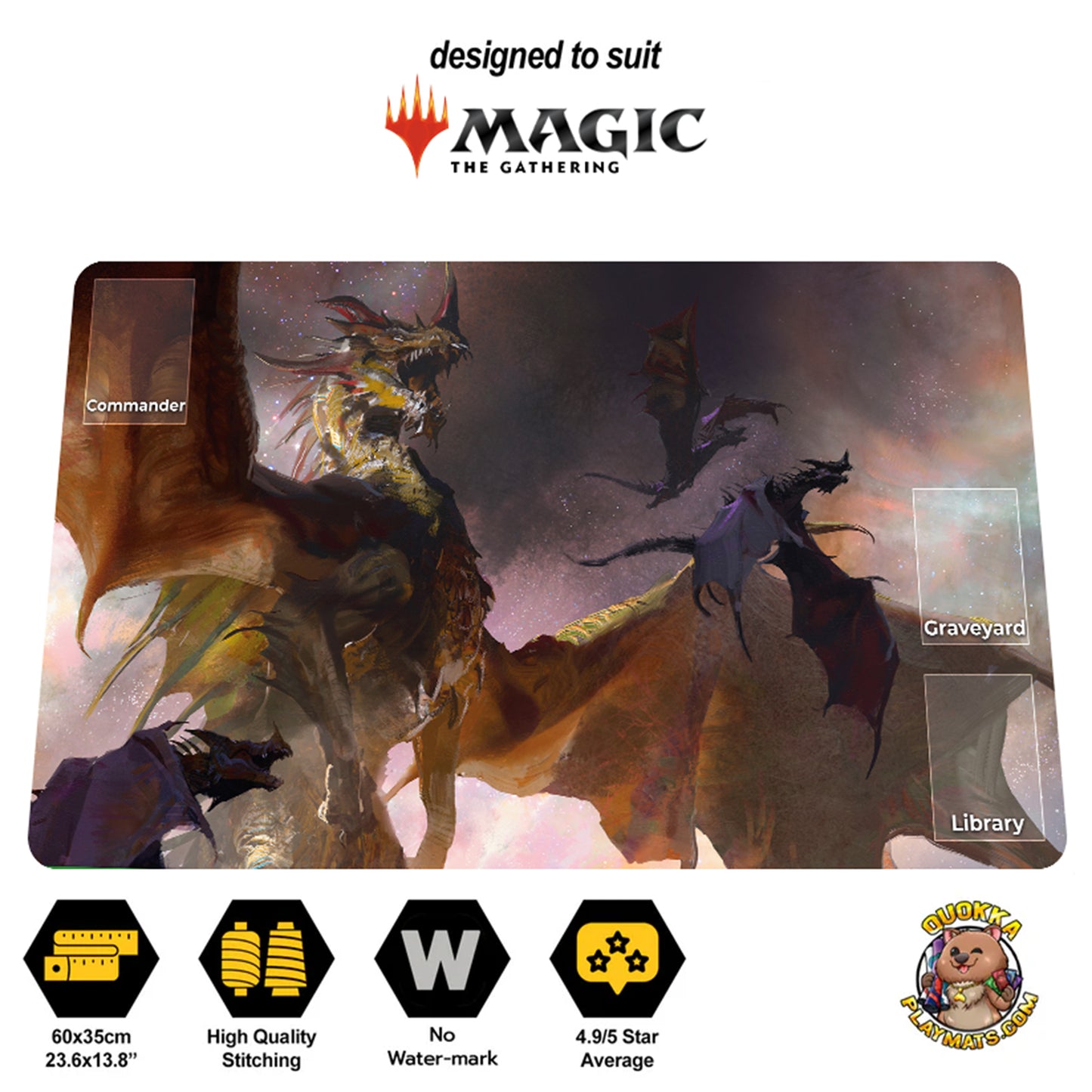Ur-Dragon - MTG Playmat