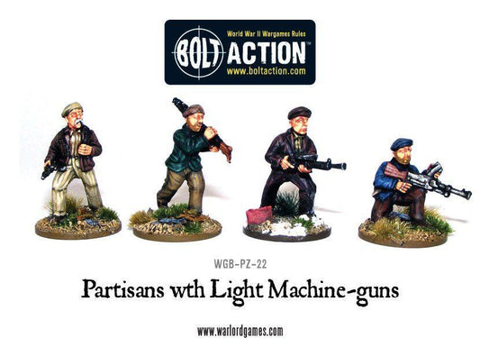 Partisans with Light Machine Guns (Special Order)