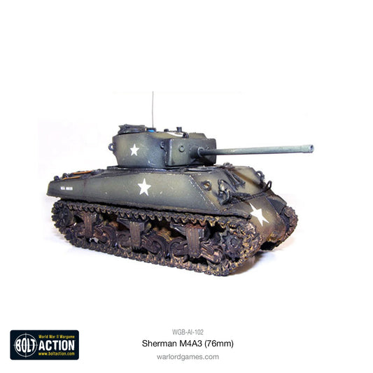 Sherman M4A3 75mm Tank (Pack)