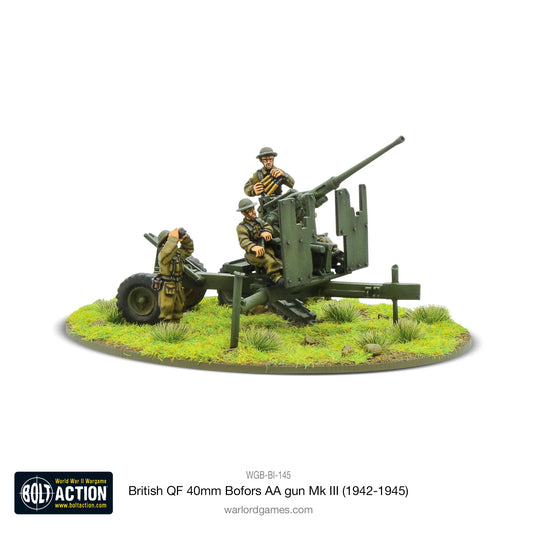 British QF 40mm Bofors AA gun Mk III (1942-1945) (Blister)
