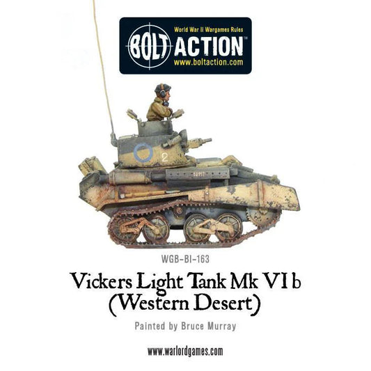 Vickers Light Tank Mk VIB (Western Desert) (Pack)