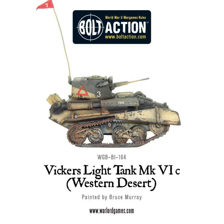 Vickers Light Tank Mk VIC (Western Desert) (Pack)