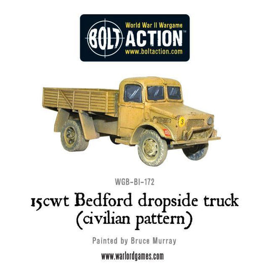 15cwt Bedford dropside truck (civilian pattern) (Pack)