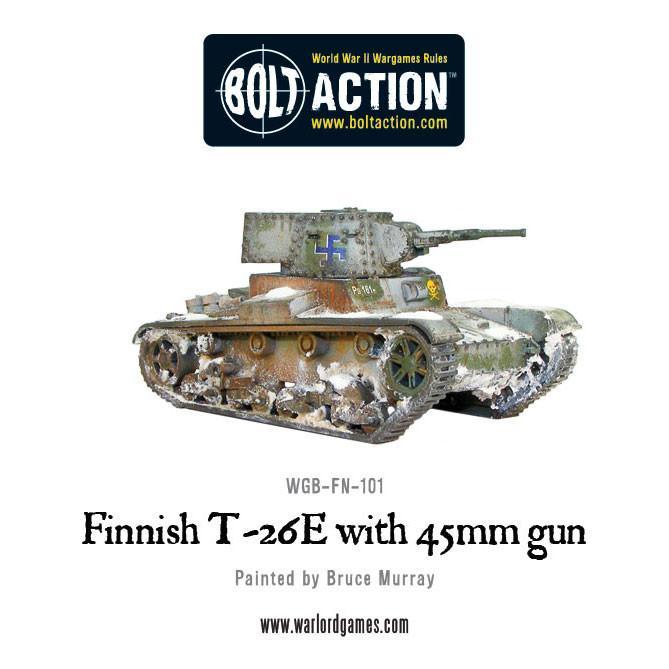 Finnish T-26-E Vickers 6-tonner with 45mm gun (Pack)