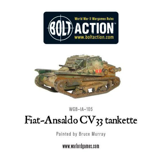 Fiat-Ansaldo CV33 tankette (Pack)