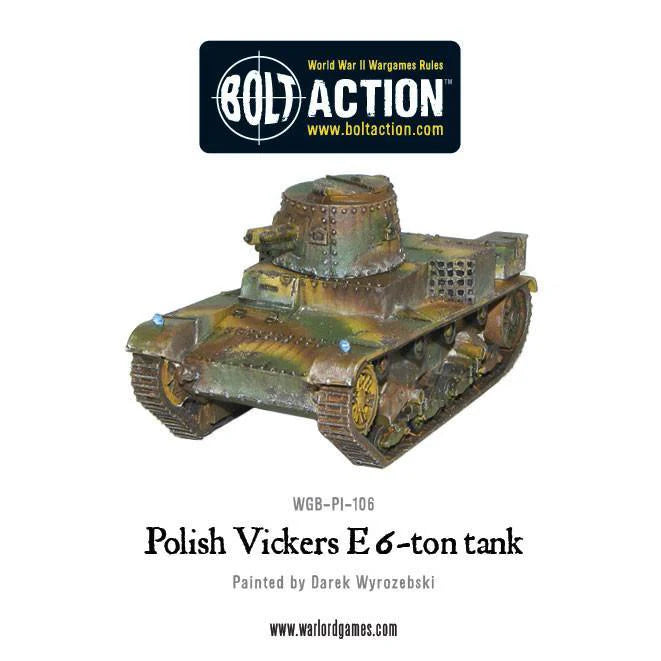 Polish Vickers E 6-ton tank (Special Order)