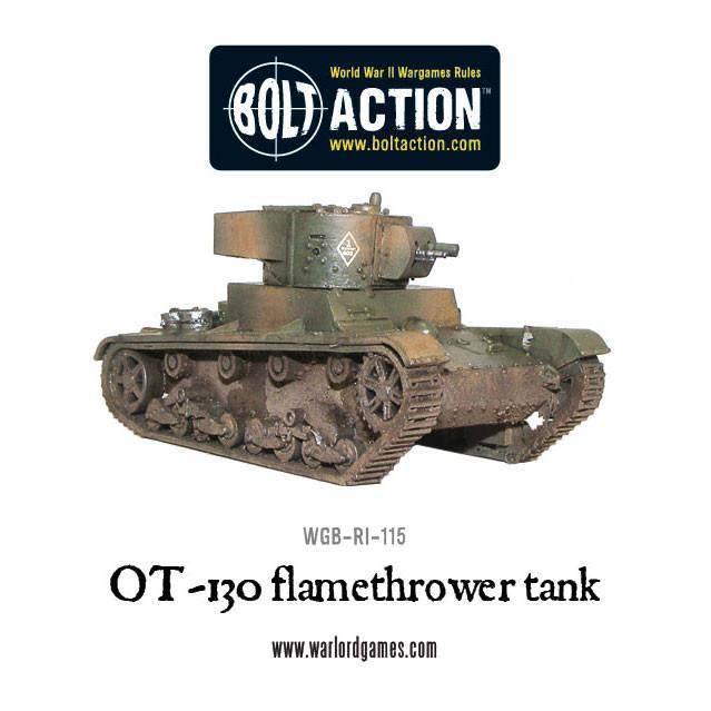 OT-130, flamethrower tank (Special Order)