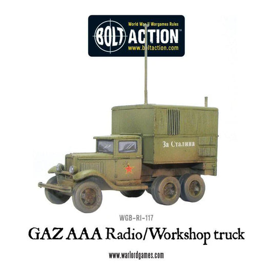 GAZ AAA Radio/Workshop truck (Special Order)