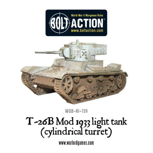 T-26B Mod 1933 light tank (cylindrical turret) (Special Order)