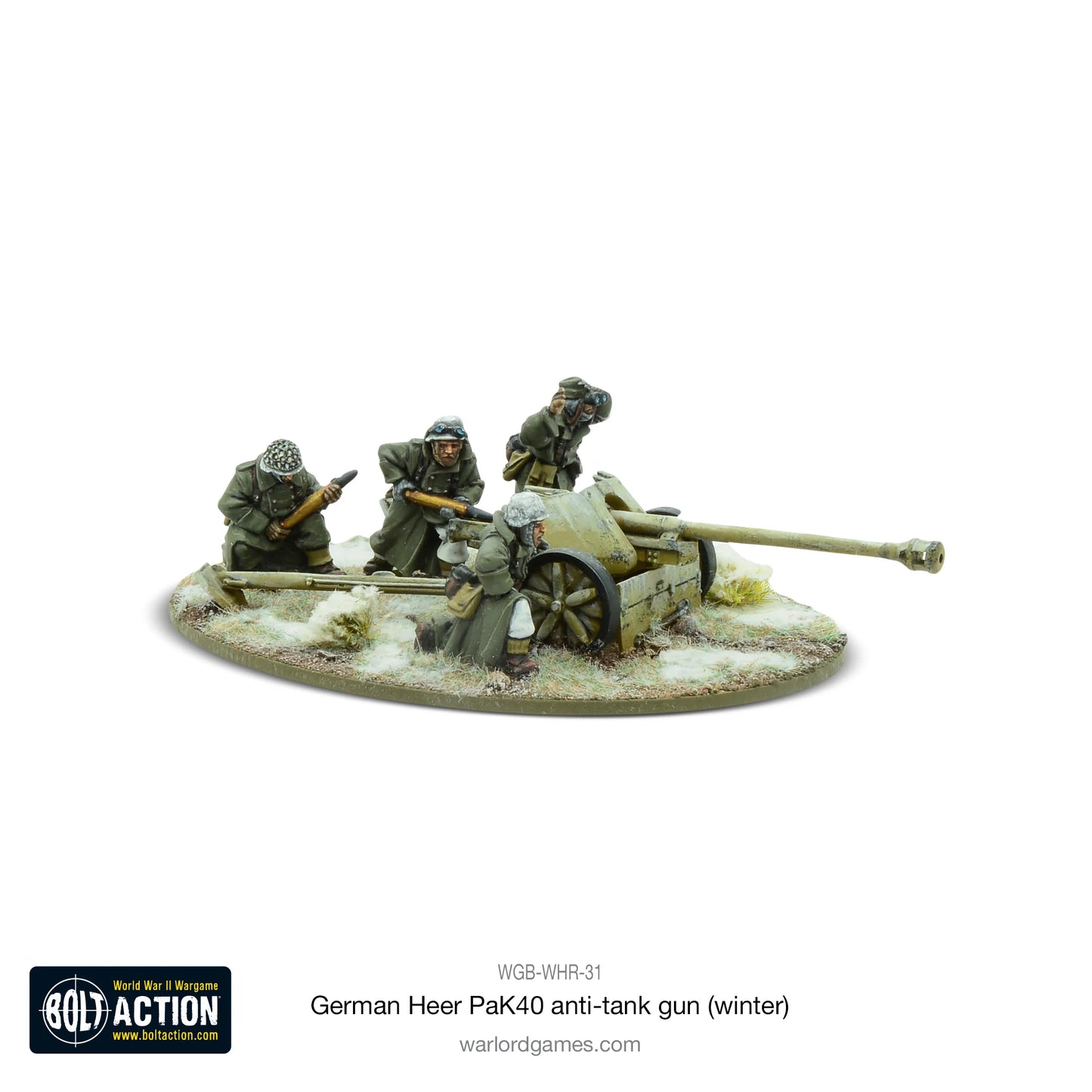 Heer PaK 40 75mm anti-tank gun (Winter)