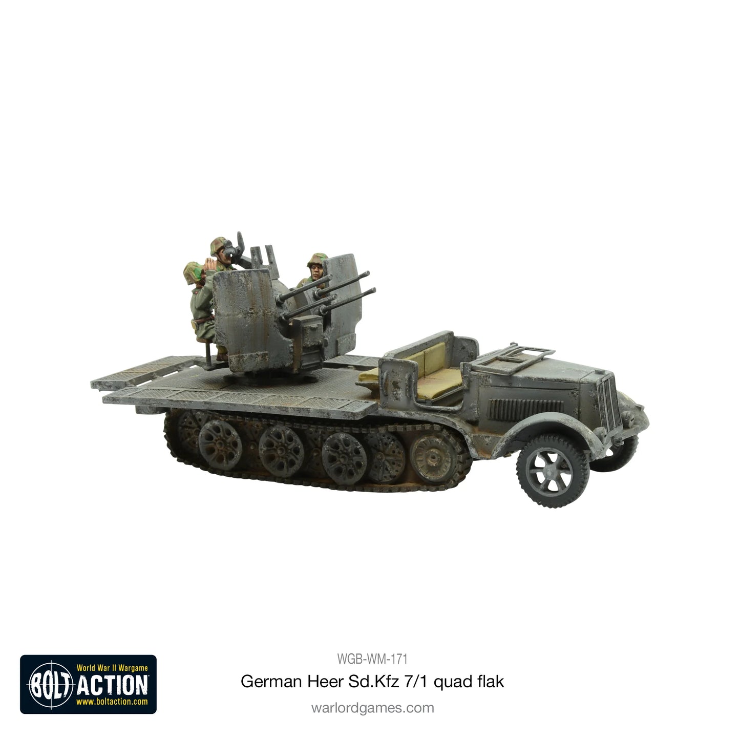 German Heer Sd.Kfz 7/1 quad FlaK (Special Order)