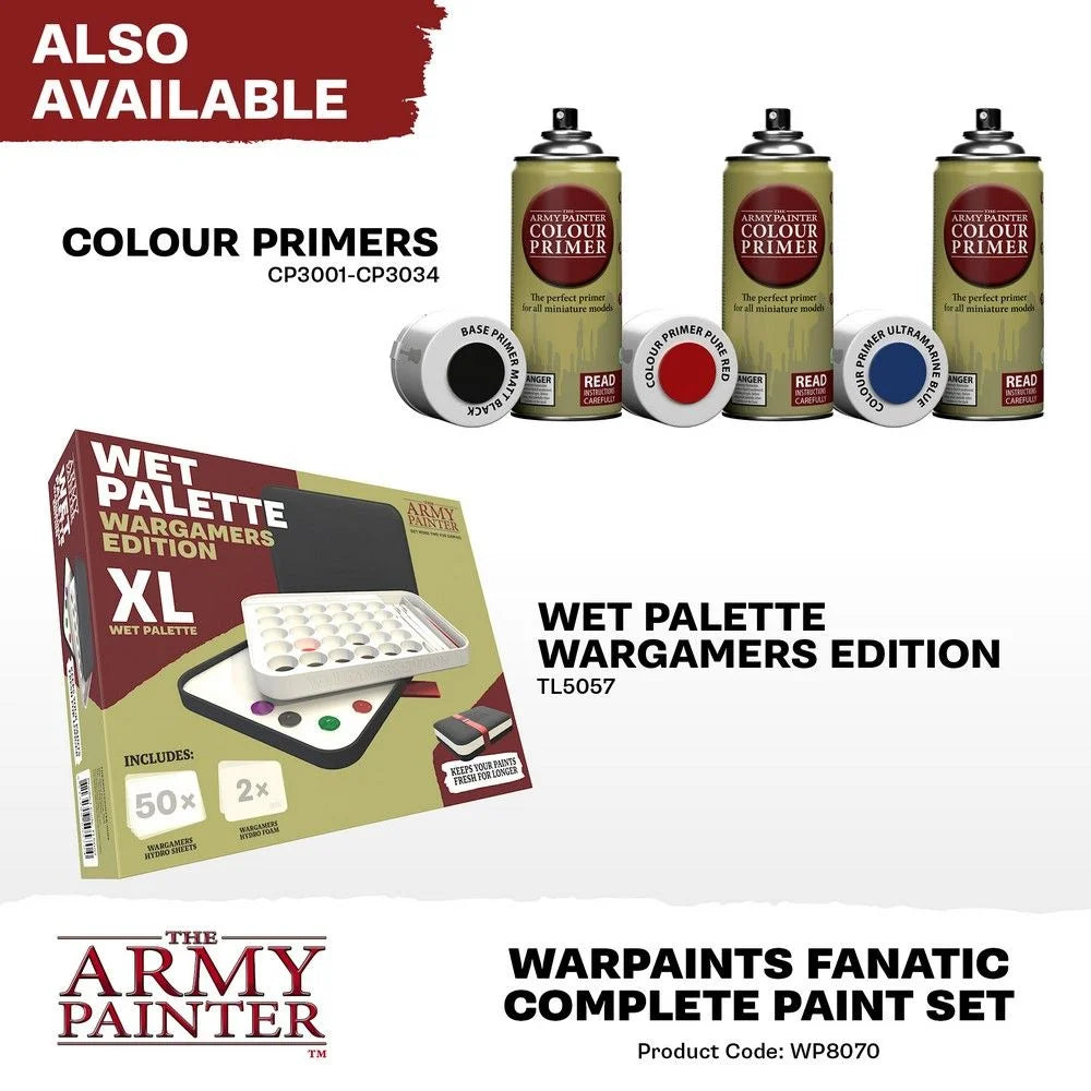 PRESALE The Army Painter - Warpaints Fanatic - Mega Set 03/15/2024