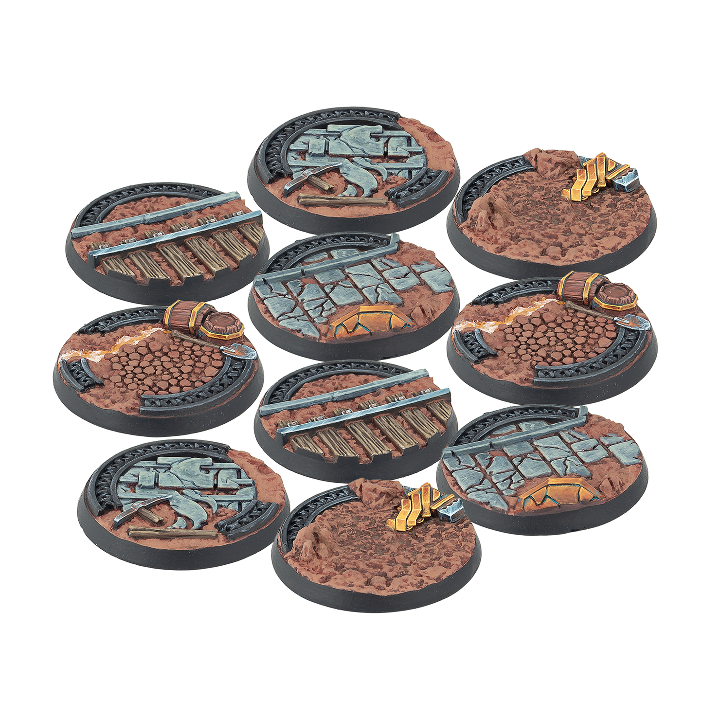 30mm Mounthaven Scenery Bases, Alpha Series (Pre-Order 30/4/26)