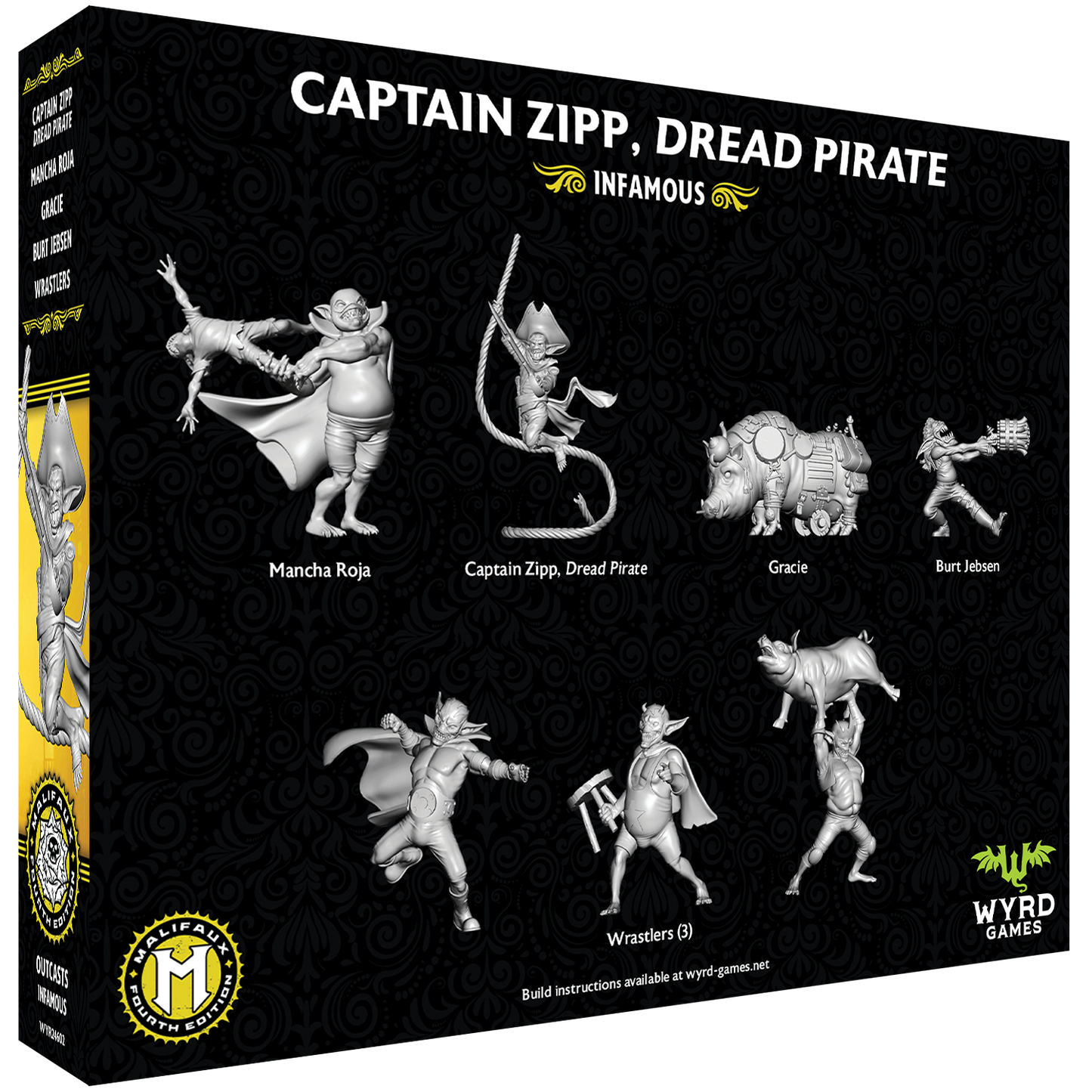 Captain Zipp, Dread Pirate (Pre-Order Q4 2025)
