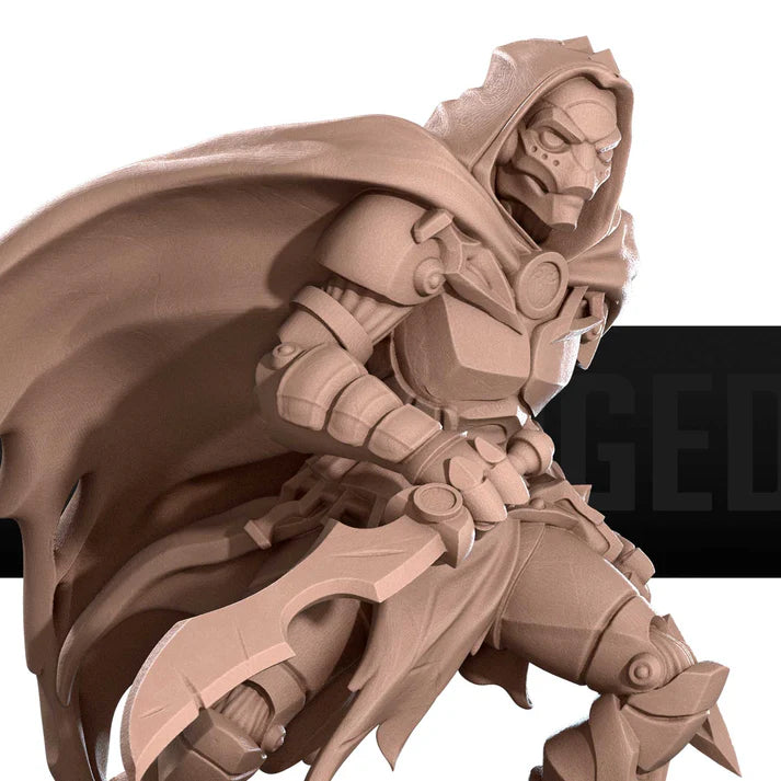 Warforged Rogue Male D&D Miniature