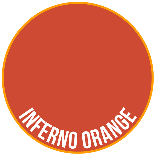 Two Thin Coats - Inferno Orange