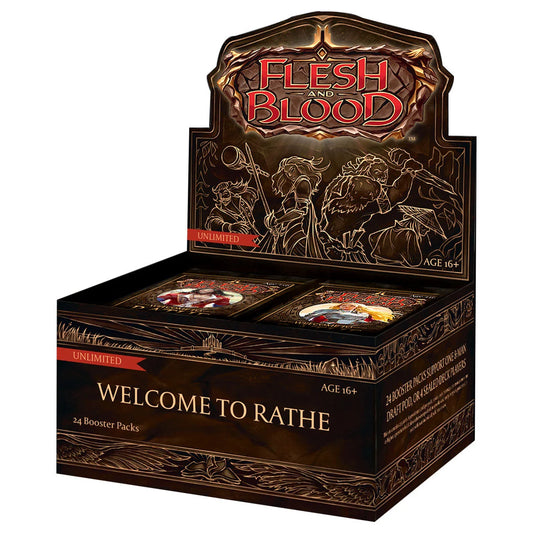 Welcome To Rathe UNLIMITED Booster Box Flesh And Blood