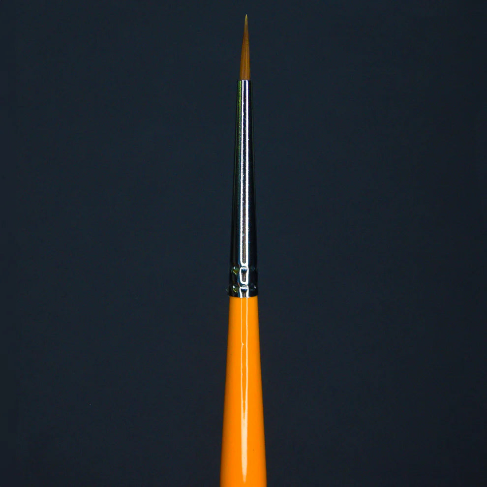 Orange Brushes - Yellow Tip 0