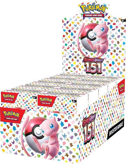 Scarlet & Violet - 151 Booster Bundle Sealed Case