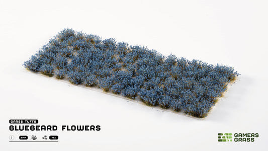 Bluebeard Flowers - Gamers Grass