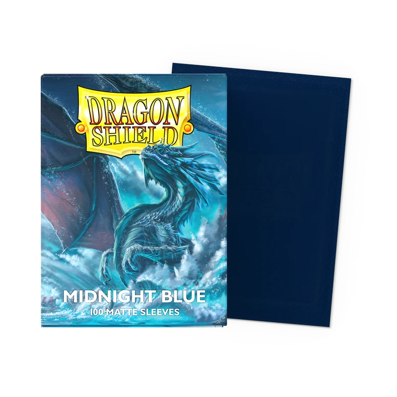 Sleeves - Dragon Shield - Box 100 - Midnight Blue MATTE