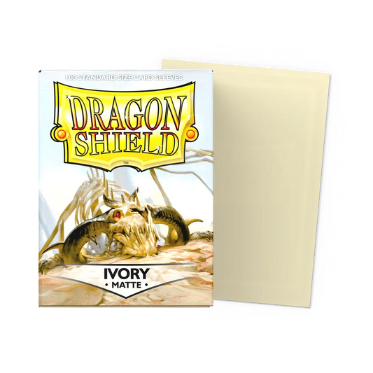 Sleeves - Dragon Shield - Box 100 - Ivory MATTE