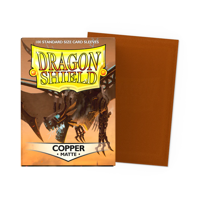 Sleeves - Dragon Shield - Box 100 - Copper MATTE
