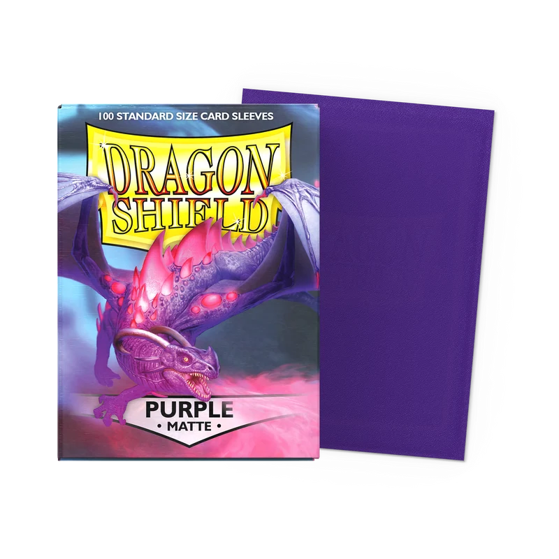 Sleeves - Dragon Shield - Box 100 - Purple MATTE