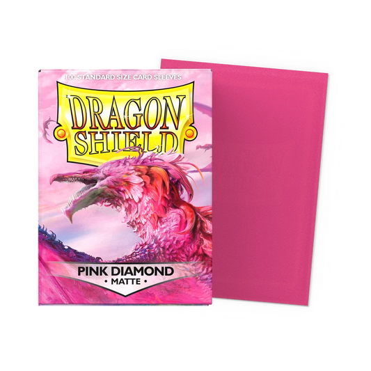 Sleeves - Dragon Shield Matte 100 - Pink Diamond