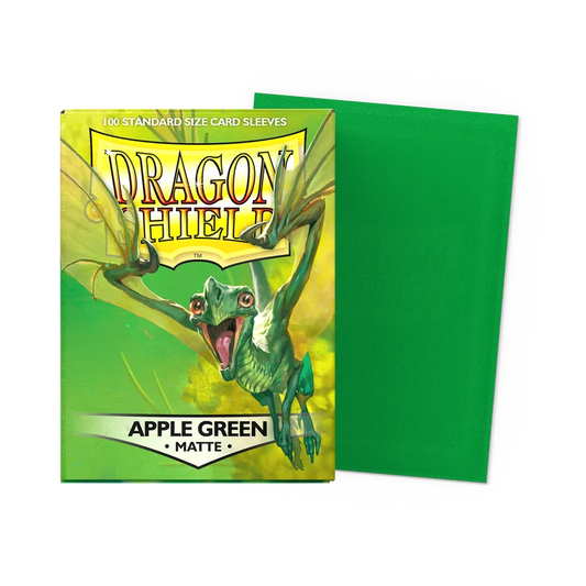 Sleeves - Dragon Shield - Box 100 - Apple Green MATTE