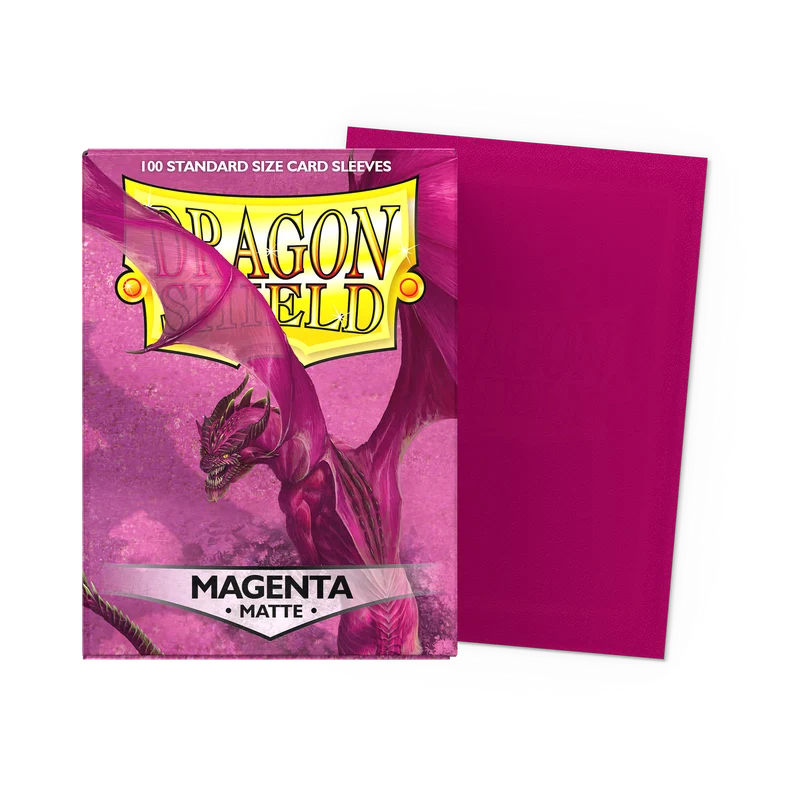 Sleeves - Dragon Shield - Box 100 - Magenta MATTE
