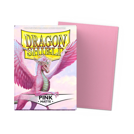 Sleeves - Dragon Shield - Box 100 - Pink MATTE
