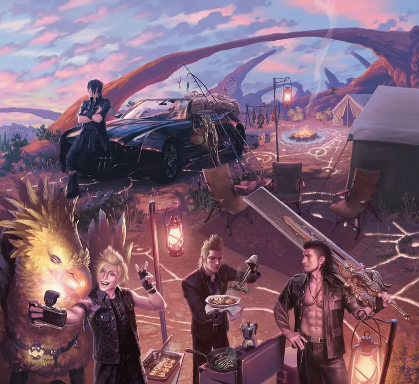 FINAL FANTASY - Scene Box (Camp Comrades)