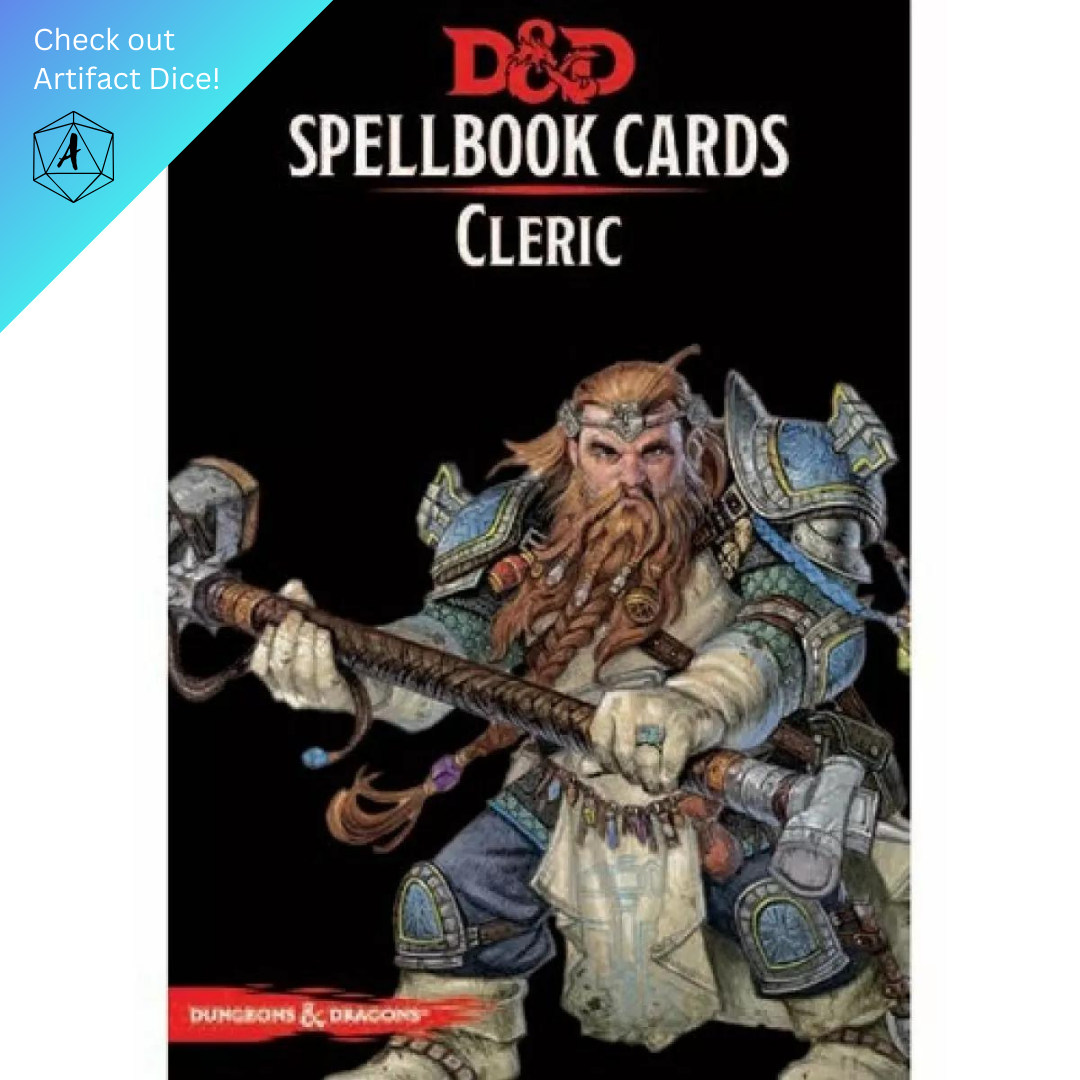 D&D Spellbook Cards: Cleric