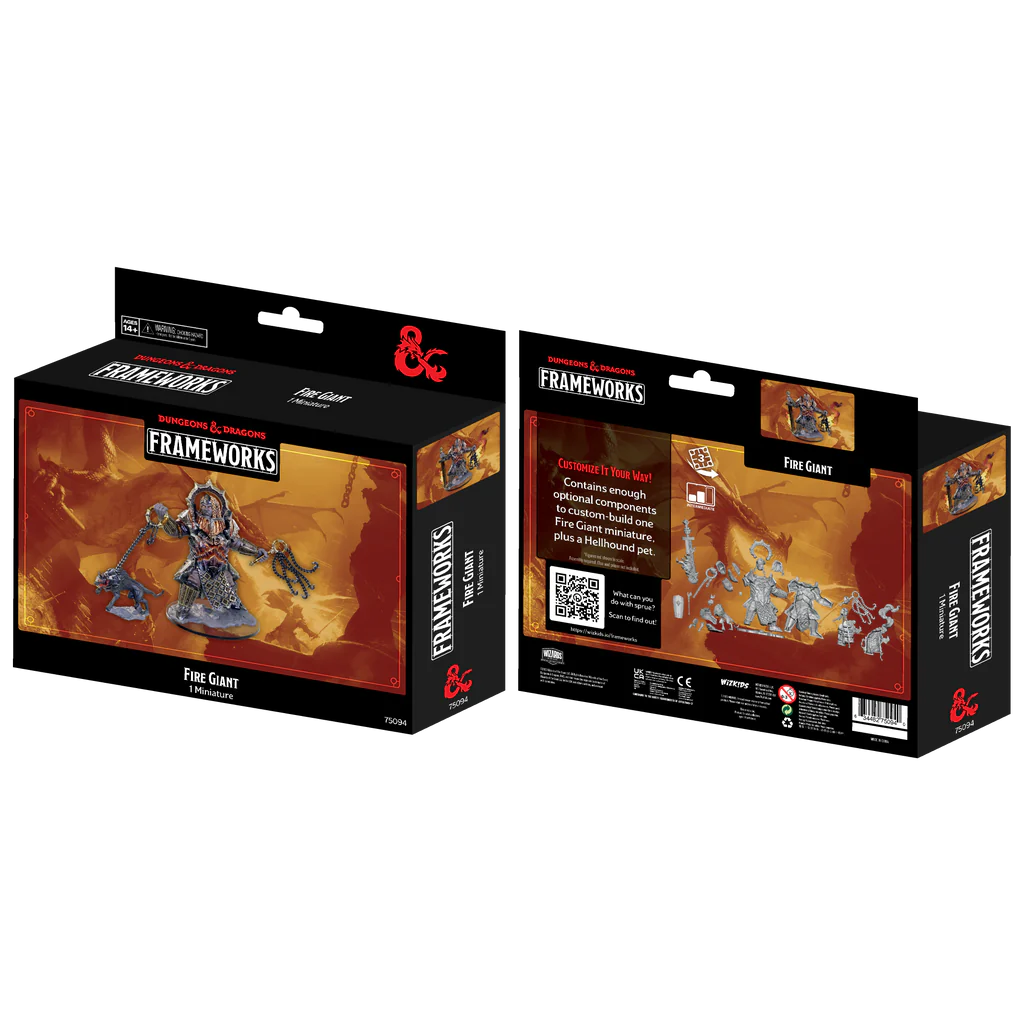D&D Frameworks Fire Giant (Pre-Order)