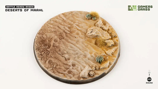 Deserts of Maahl Bases Round 100mm (x1) (Special Order)